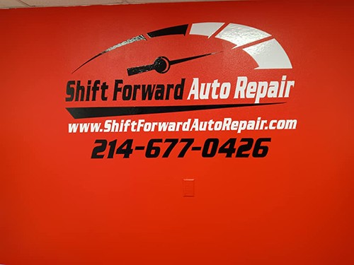 Mechanic working in a garage