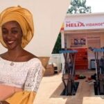 Hawa Diarra in her well-organized auto repair shop