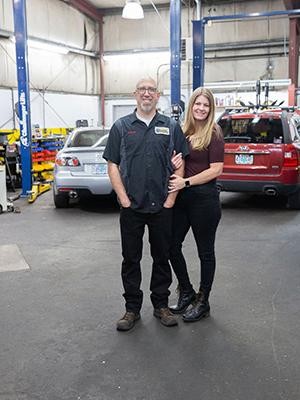 Mechanic Working on Car Engine