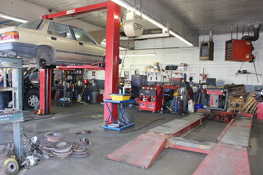 Automotive Repair Shop Interior