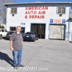 Tom Rankin stands outside of his business, American Auto Air & Repair located at 795 E. Moana Lane in Reno, highlighting his expertise and commitment to the community.