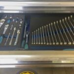 Mobile Mechanic box wrench tools in the van